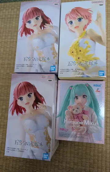 5등분의 신부 하츠네 미쿠 피규어 묶음 판매