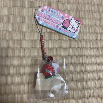 지역 한정 키티 후쿠오카 한정 아마오 버전 하카타 아마오 스트랩