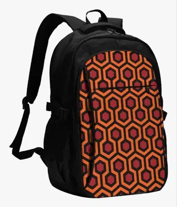 overlook hotel 카펫 패턴 백팩