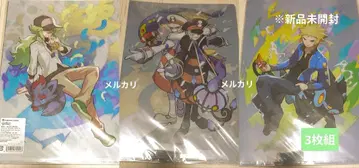 포켓몬스터 포켓몬 트레이너 클리어 파일 3세트