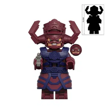 레고 호환 마블 갤럭투스 미니 피규어 초빅 사이즈 9.2cm 초레어