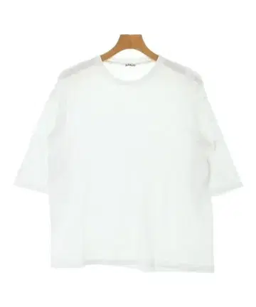 AURALEE 티셔츠 컷앤소우 남성용