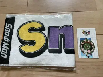 SnowMan 스노우맨 스노우 월드 머플러 타월 타월 스티커