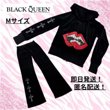 [ BLACKQUEEN ] 벨로아 셋업 M 사이즈 상하의 세트 새상품급