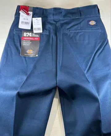 [ 미사용 택 포함 ] Dickies 874 워크 팬츠 다크 네이비 30