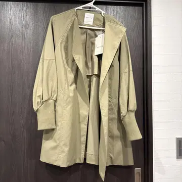 새상품 ACUTA 노카라 코트 택 포함