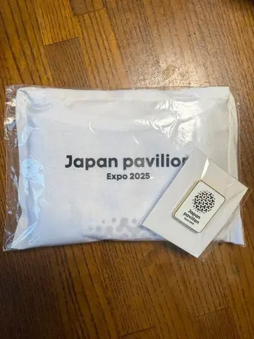 일본관 에코백 핀 배지