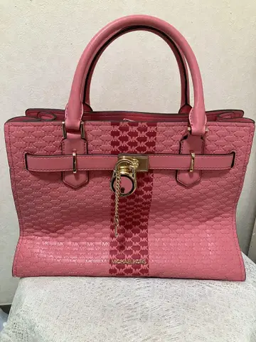 MICHAEL KORS 핑크 핸드백
