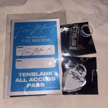 TENBLANK STICKER SET& CHARM