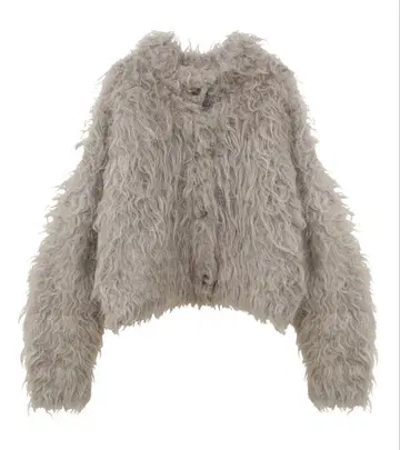 SHAGGY SHORT CARDIGAN/샤기 숏 가디건