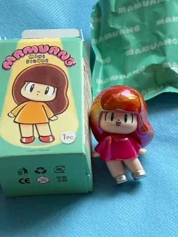 마무안짱 미니 피규어 오로라 레어