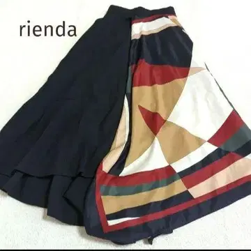 354 rienda 리엔다 어시멘틀리 변형 롱 플레어 스커트