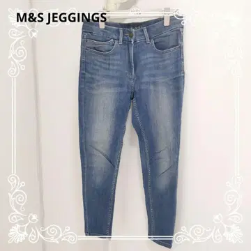 a1230 M&S JEGGINGS 다크 데님 제깅스 UK10