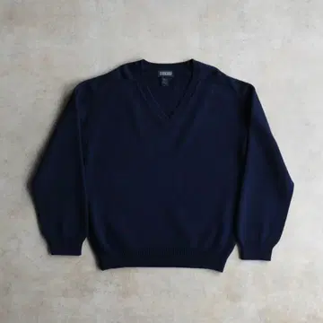 90s LANDS'END 랜드스엔드 코튼 니트 스웨터 USA M