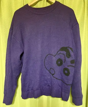 짱구는 못말려(크레용 신짱) 니트 스웨터 L