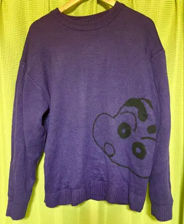 짱구는 못말려(크레용 신짱) 니트 스웨터 L