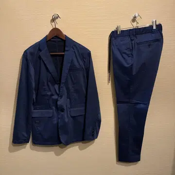 ABAHOUSE GRAY 사이즈 46 네이비 슬림핏 수트 세트