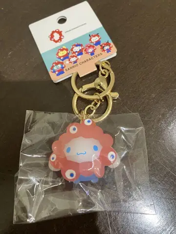 새상품 산리오 미야쿠미야쿠 콜라보 클리어 키링 시나모롤 오사카 만박