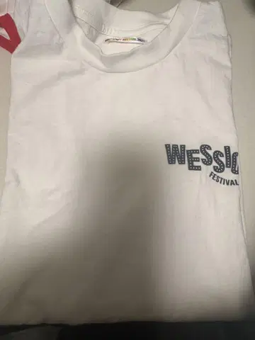 WESSION FESTIVAL 화이트 T셔츠 M 굿즈 WEST