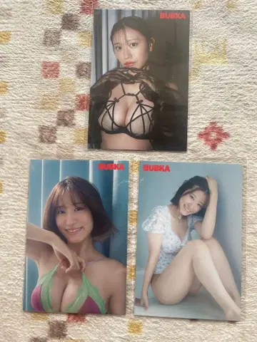 죠니시 레이 BUBKA/2025.11 에비츠타 엽서 3장 세트