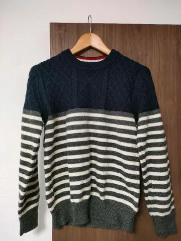 [ COMME CA COMMUNE ] 케이블 니트 스웨터 M