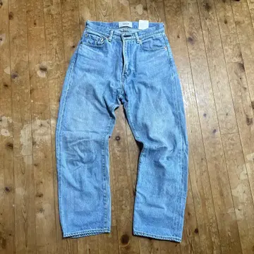 YAECA 라이트 블루 스트레이트 데님