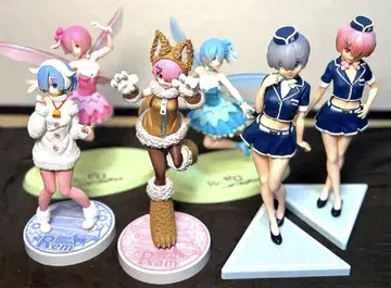 렘 피규어 6체 세트 코스프레