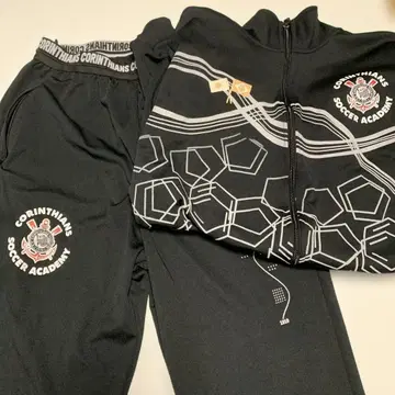 CORINTHIANS SOCCER ACADEMY 저지 세트 블랙
