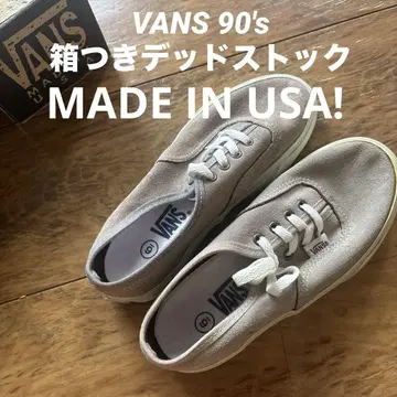 USA VANS 스웨이드 상자 포함 데드스탁 24cm