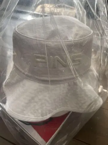 PING 버킷 햇 화이트