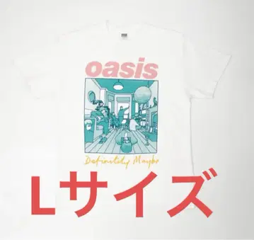 오아시스 oasis 티셔츠 사이즈 L Definitely Maybe