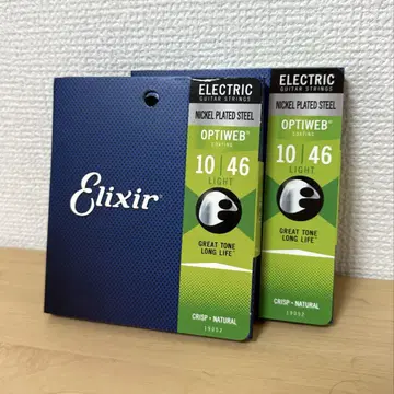 Elixir OPTIWEB 10 46 일렉 기타 줄 2세트