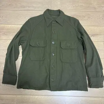 50s US ARMY 미군 울 셔츠 OG108 코리아 셔츠