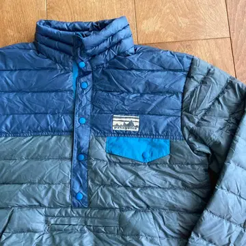 patagonia 한정판 다운 자켓 풀오버 스냅 T 40주년