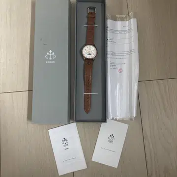 LOBOR 시계 MERIDIAN PERIHELION BROWN 33mm