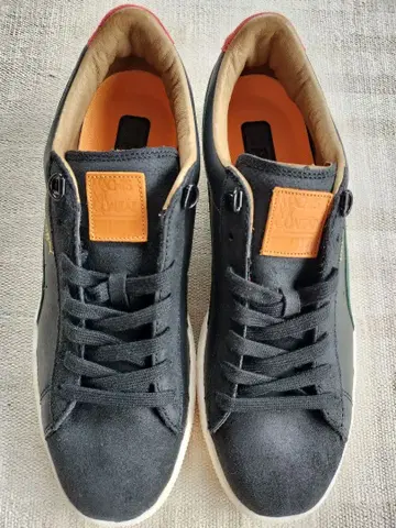 푸마 BASKET MMQ 푸마 가죽 스니커즈 28.5cm