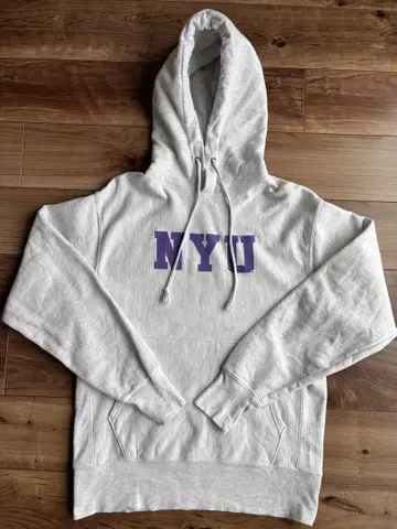 Champion reverse weave NYU 후드티