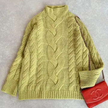 새상품급 프레임워크 로우 게이지 케이블 보틀넥 풀오버 인기