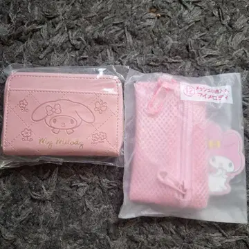산리오 마이멜로디 엠보 지갑 코인 케이스 카드 케이스