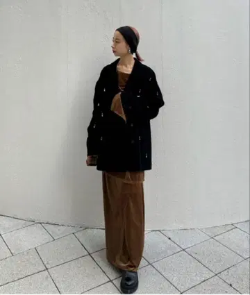 AMERI 벨로아 셋업 브라운