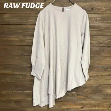 [ 로우퍼지 ] RAW FUDGE 긴팔 튜닉 비대칭 M
