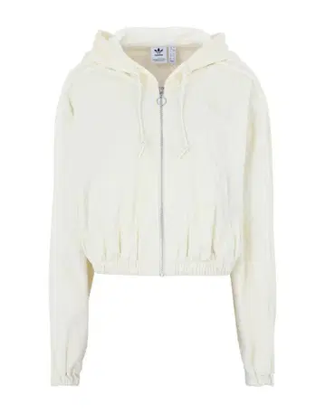 adidas 아디다스 지퍼 후드티 후디드 트랙 탑 벨로아