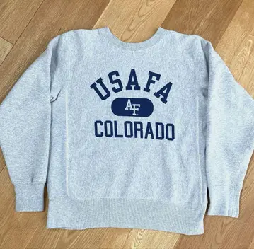 [ 새상품급 ] Champion USAFA 리버스 위브 맨투맨 L 사이즈
