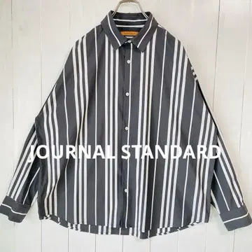 JOURNAL STANDARD 루즈핏 스트라이프 셔츠