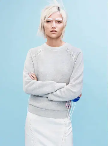 adidas x OPENING CEREMONY 레이스업 맨투맨