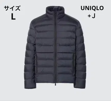 새상품급 UNIQLO 유니클로 +J 질 샌더 다운 자켓 네이비