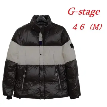 G-stage 46 (M) 바이컬러 다운 자켓 볼륨 다운