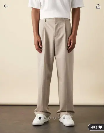 ASOS DESIGN 스마트 와이드 팬츠
