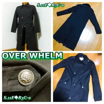 체스터 기장 코트 락 OVER WHELM (HYDE YASU GACKT