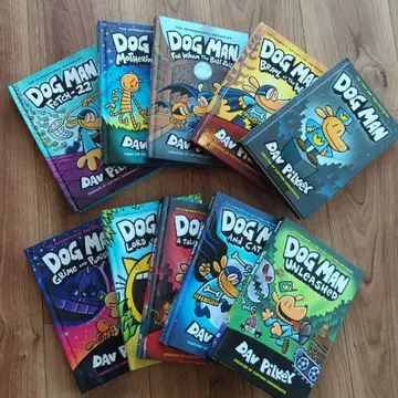 어린이 외국도서 Dog Man 10권 세트 Dav Pilkey